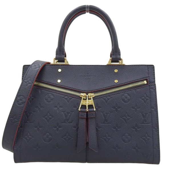 lv1570 1 Louis Vuitton Monogram Empreinte Marine Rouge Three Handbag