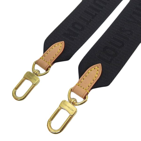 lv1576 4 Louis Vuitton Monogram Shoulder Strap Noir Width 4Cm