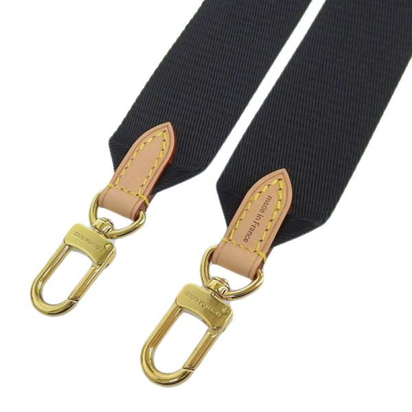 lv1576 5 Louis Vuitton Monogram Shoulder Strap Noir Width 4Cm