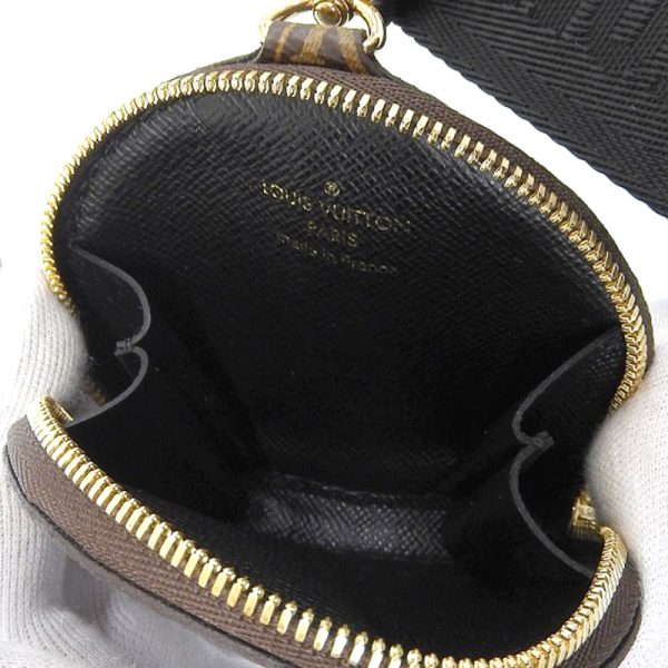 lv1576 7 Louis Vuitton Monogram Shoulder Strap Noir Width 4Cm