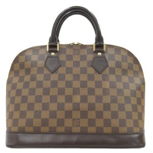 lv1604 1 Gucci 2Way Handbag Leather Brown