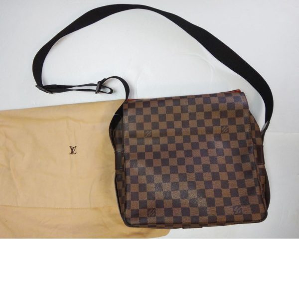 lv81 5215 0001 LOUIS VUITTON Naviglio Shoulder Crossbody bag Brown