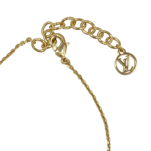 m00374 04 Louis Vuitton Brasserie Petit Monogram Flower Chain Gold