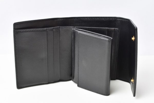 m210910 23 ce 4 Celine Wallet Mini Tri fold Black Small Trifold Wallet Black