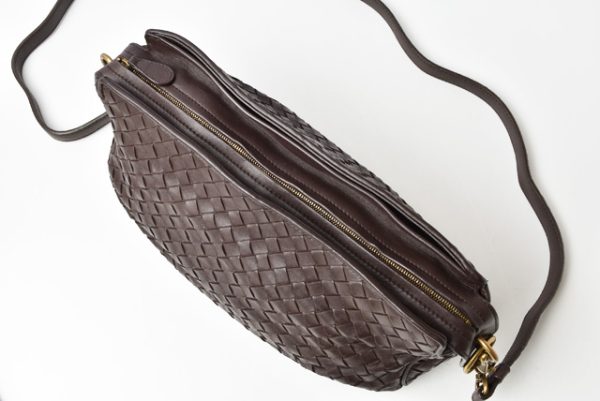 m211010 44 bv 5 Bottega Veneta 2way Bag Leather ShoulderClutch Bag Dark Brown