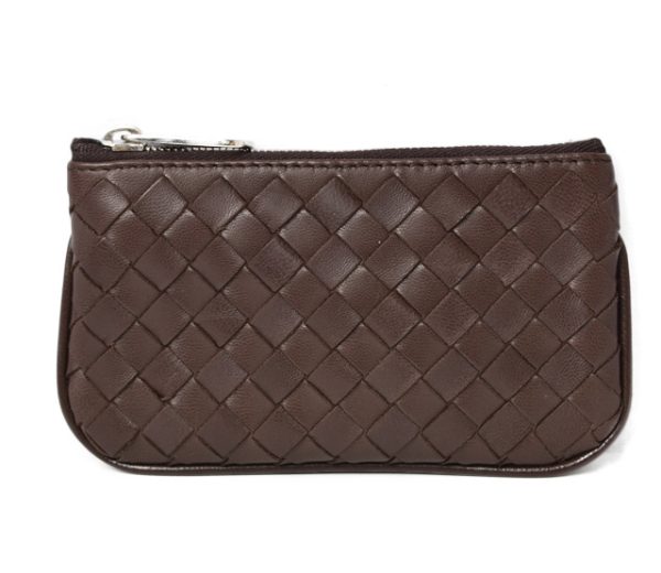 m2209 46 bv 1 Bottega Veneta Pouch Nappa Leather Pouch Dark Brown