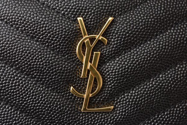 m2211 16 ysl 3 Saint Laurent Paris Mini Wallet Card Case Monogram Black