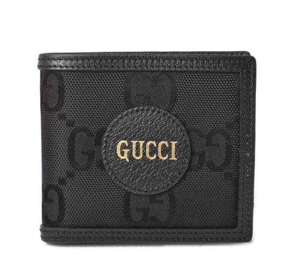 m221216 46 g 1 GUCCI Billfold Off The Grid Leather Black