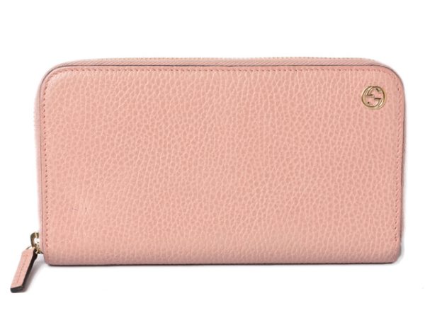 m2301 1 g 1 GUCCI Wallet Petit Marmont Leather Pink