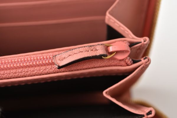 m2301 15 g 9 GUCCI Wallet GG Marmont Leather Pink