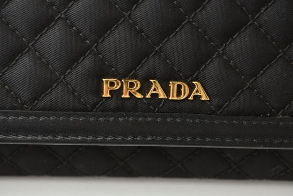 m2301 4 p 4 Prada Multi Wallet Shoulder Case Black