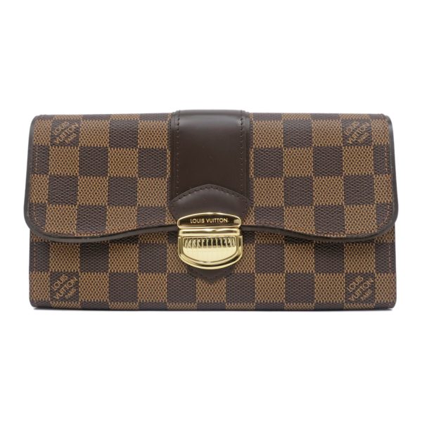 m2406 06 801881ih Louis Vuitton Portefeuil Sistine Clutch Bag Brown