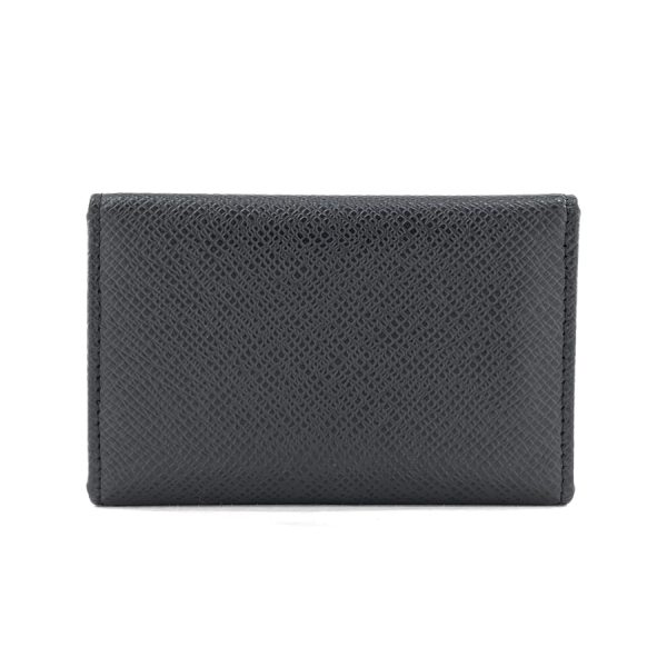 m30500 02 Louis Vuitton Taiga Leather Key Case Noir