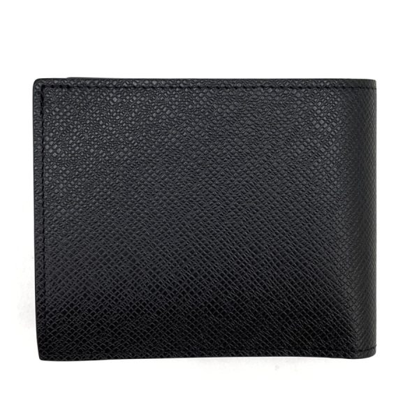 m30865 02 Louis Vuitton Taiga Leather Bifold Wallet Noir