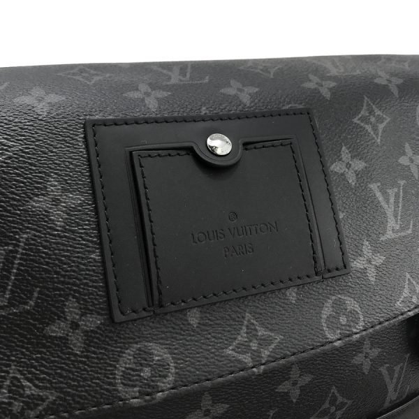 m40511 06 Louis Vuitton Monogram Eclipse Leather Shoulder Bag