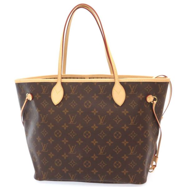 m40995 03 Louis Vuitton Neverfull MM Handbag Tote Bag Beige