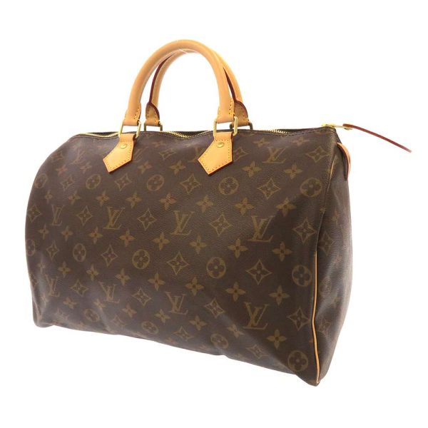 m41107 01 Louis Vuitton Speedy 35 Handbag Brown