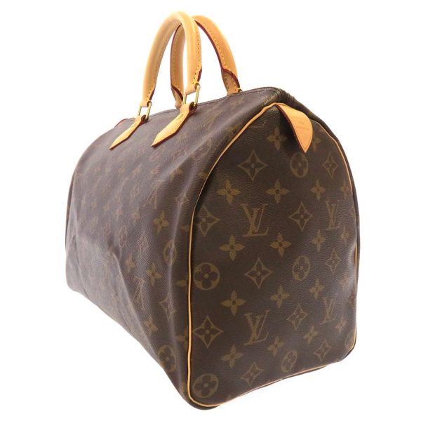 m41107 02 Louis Vuitton Speedy 35 Handbag Brown