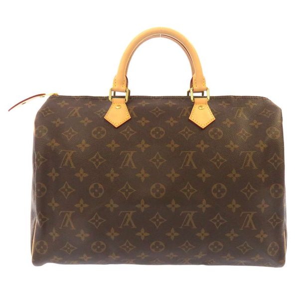 m41107 03 Louis Vuitton Speedy 35 Handbag Brown