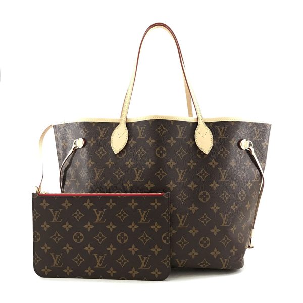 m41177 01 Louis Vuitton Monogram Leather Tote Bag