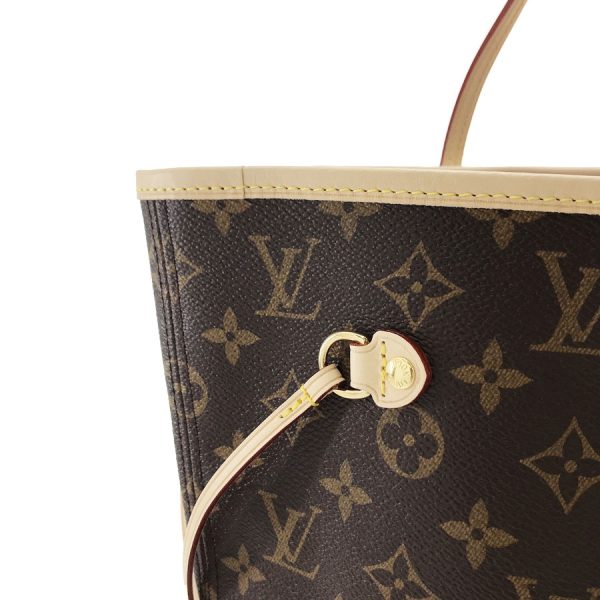 m41177 05 Louis Vuitton Monogram Leather Tote Bag