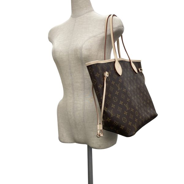 m41178 6 Louis Vuitton Monogram Leather Tote Bag Pivoine