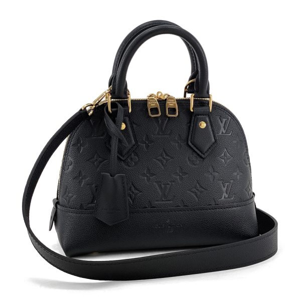 m44829 01 Louis Vuitton Neo Aima BB Monogram Empriente 2 Way Shoulder Bag Noir