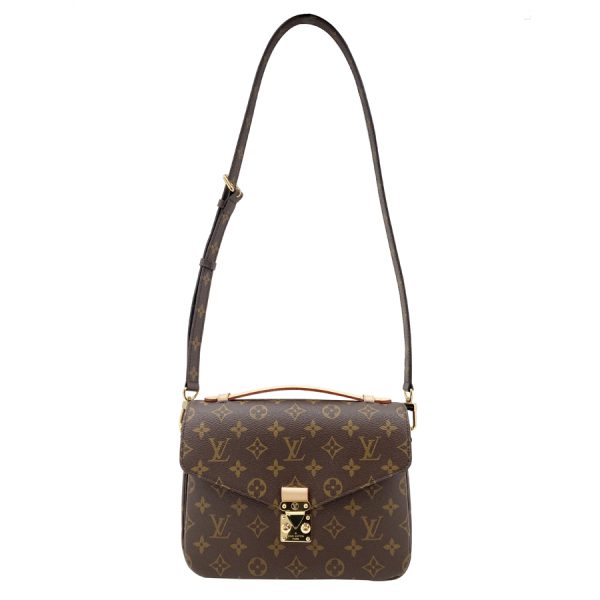 m44875 02 Louis Vuitton Monogram Leather Shoulder Bag