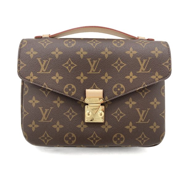 m44875 03 Louis Vuitton Monogram Leather Shoulder Bag