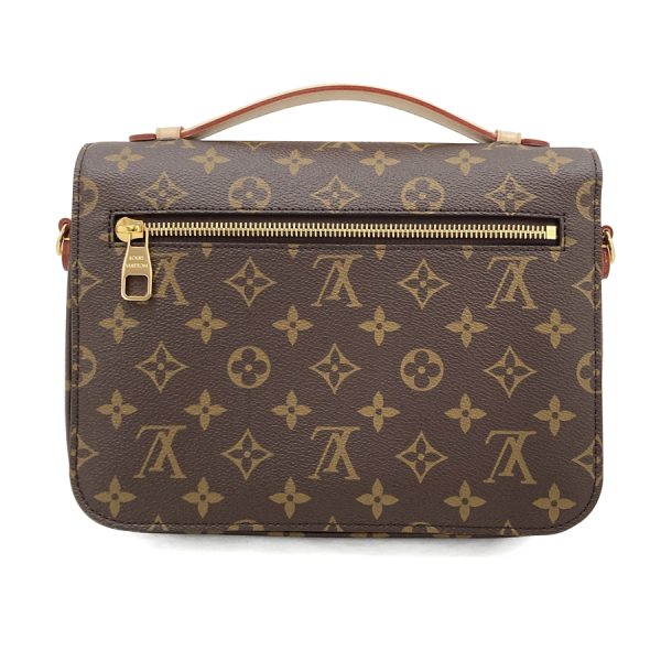 m44875 04 Louis Vuitton Monogram Leather Shoulder Bag