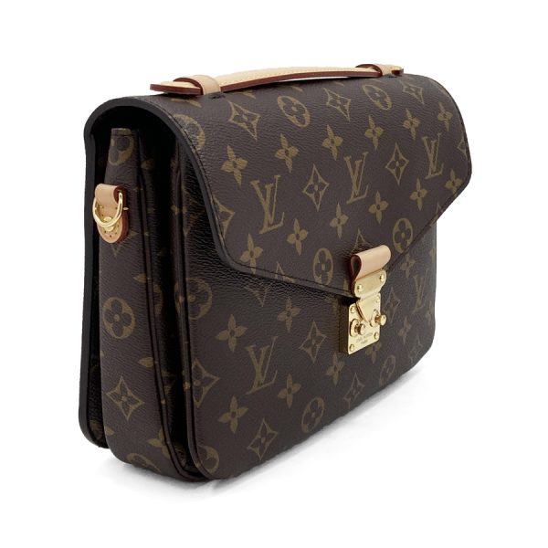 m44875 06 Louis Vuitton Monogram Leather Shoulder Bag