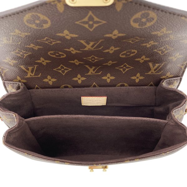 m44875 07 Louis Vuitton Monogram Leather Shoulder Bag