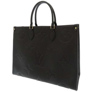 m44925 01 Louis Vuitton Neverfull MM Tote Bag Monogram Ideal Ankle Navy