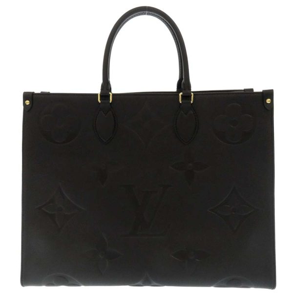 m44925 03 Louis Vuitton On the Go GM 2way Shoulder Bag Black