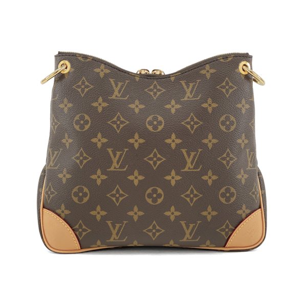 m45354 02 Louis Vuitton Monogram Leather Shoulder Bag Naturel