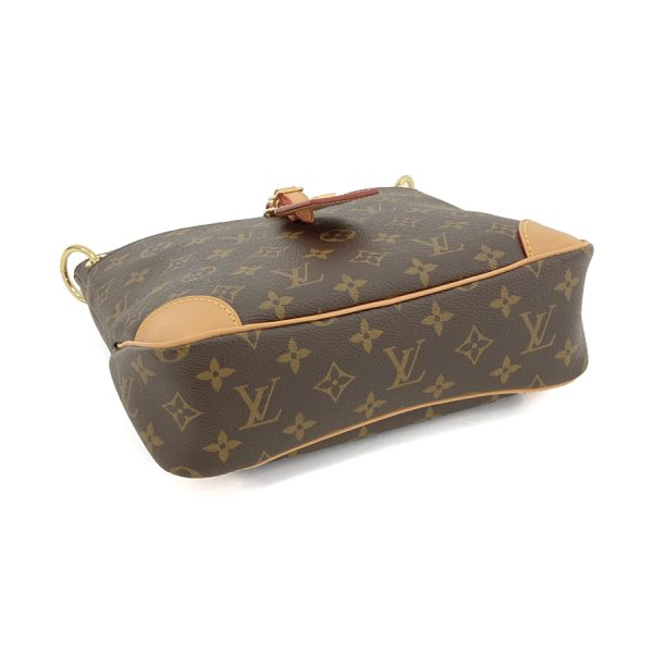 m45354 04 Louis Vuitton Monogram Leather Shoulder Bag Naturel