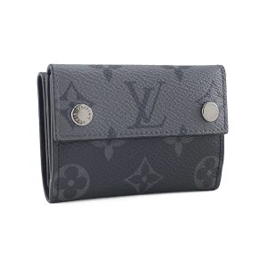 m45417 01 Louis Vuitton Taigarama Bum Bag Monogram Eclipse Black