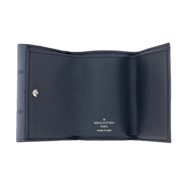 m45417 04 Louis Vuitton Monogram Leather Tri fold Wallet