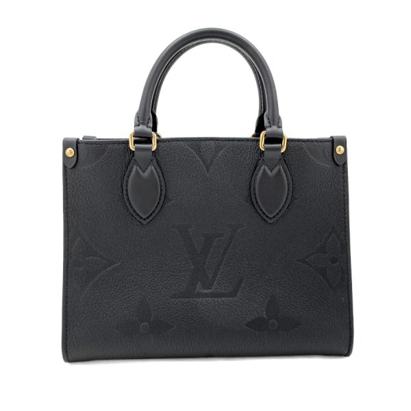 m45653 03 Louis Vuitton On The Go Monogram Empreinte Leather Handbag