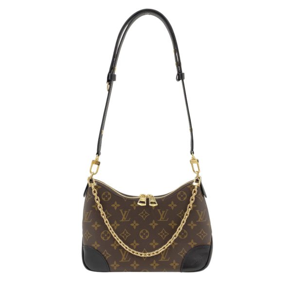 m45831 02 Louis Vuitton Boulogne Monogram Leather Shoulder Bag