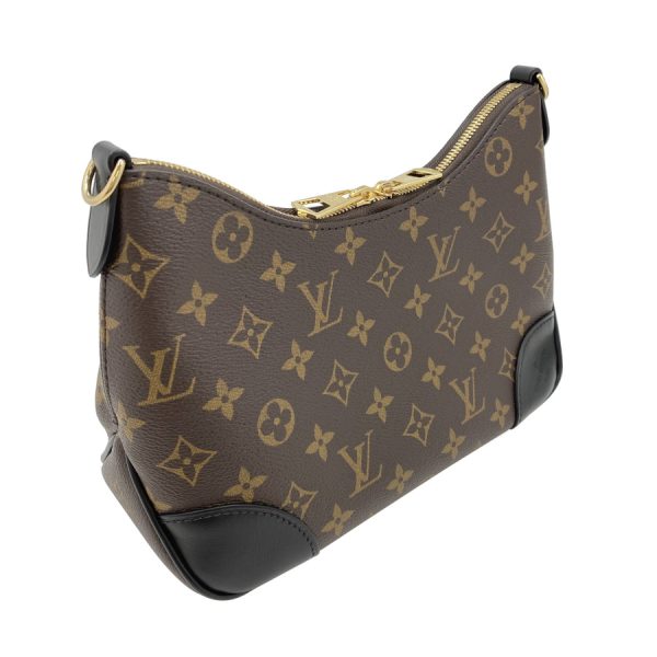 m45831 03 Louis Vuitton Boulogne Monogram Leather Shoulder Bag