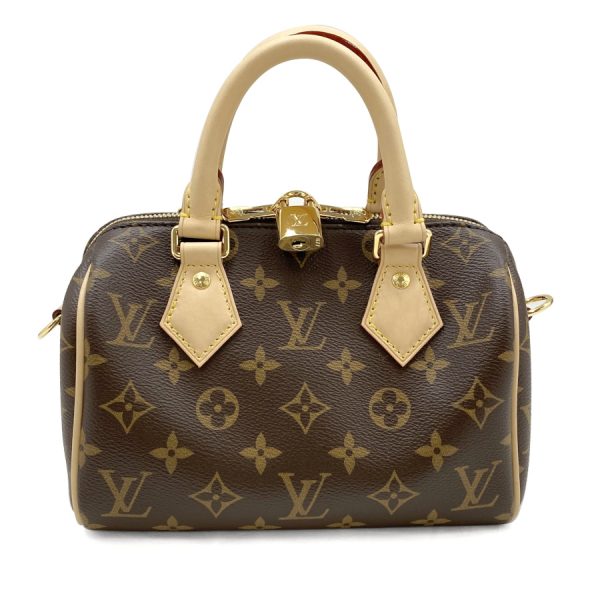 m45957 02 Louis Vuitton Speedy Bandouliere Monogram Handbag