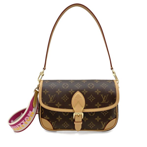 m46049 02 Louis Vuitton Diane Monogram Flower Handbag