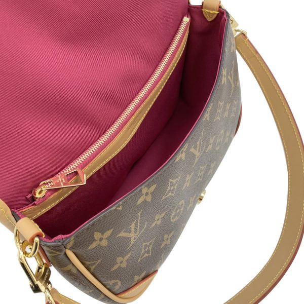 m46049 05 Louis Vuitton Diane Monogram Flower Handbag