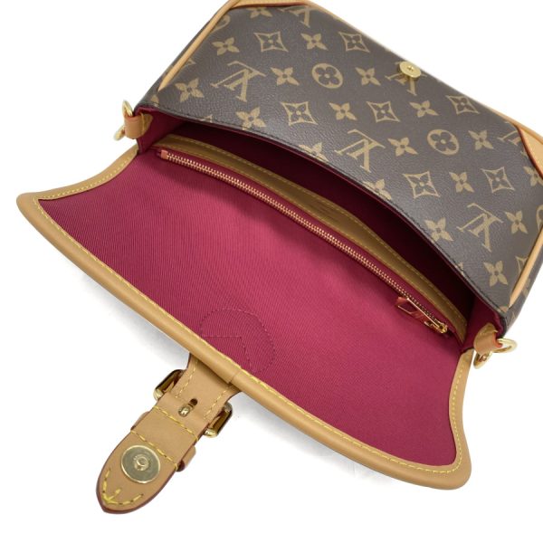 m46049 06 Louis Vuitton Diane Monogram Flower Handbag