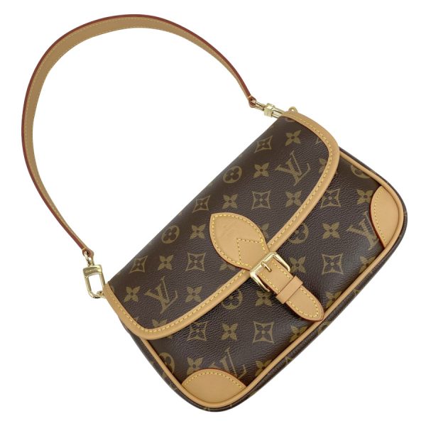 m46049 07 Louis Vuitton Diane Monogram Flower Handbag