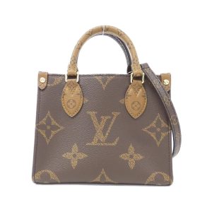 m46839a000000 b Louis Vuitton Tote Bag Pouch Neverfull MM Brown