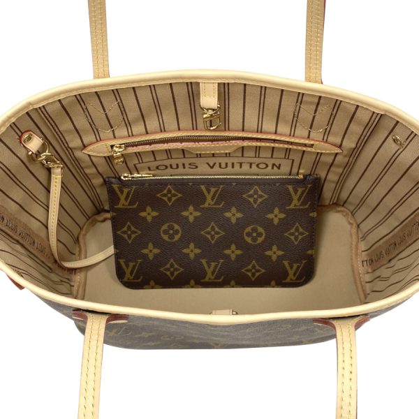 m46979 06 Louis Vuitton Neverfull Monogram Handbag