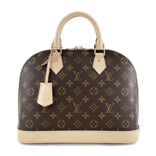 m53151 01 Louis Vuitton Alma Monogram Handbag