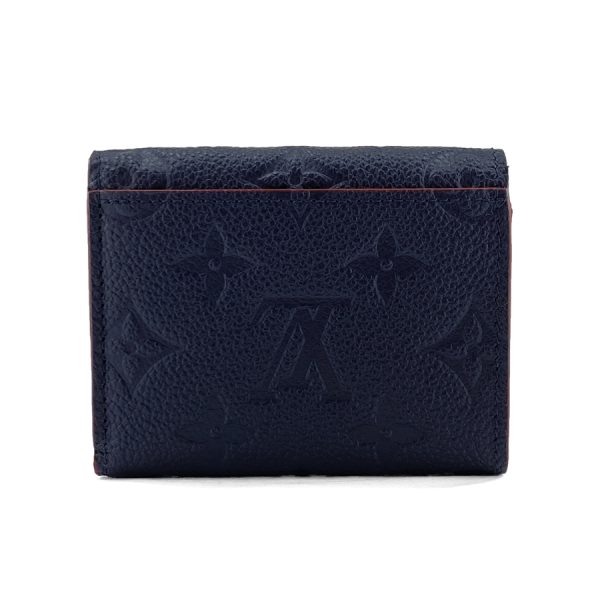 m58880 02 Louis Vuitton Wallet Tri Fold Zoe Monogram Empreinte Marine Rouge